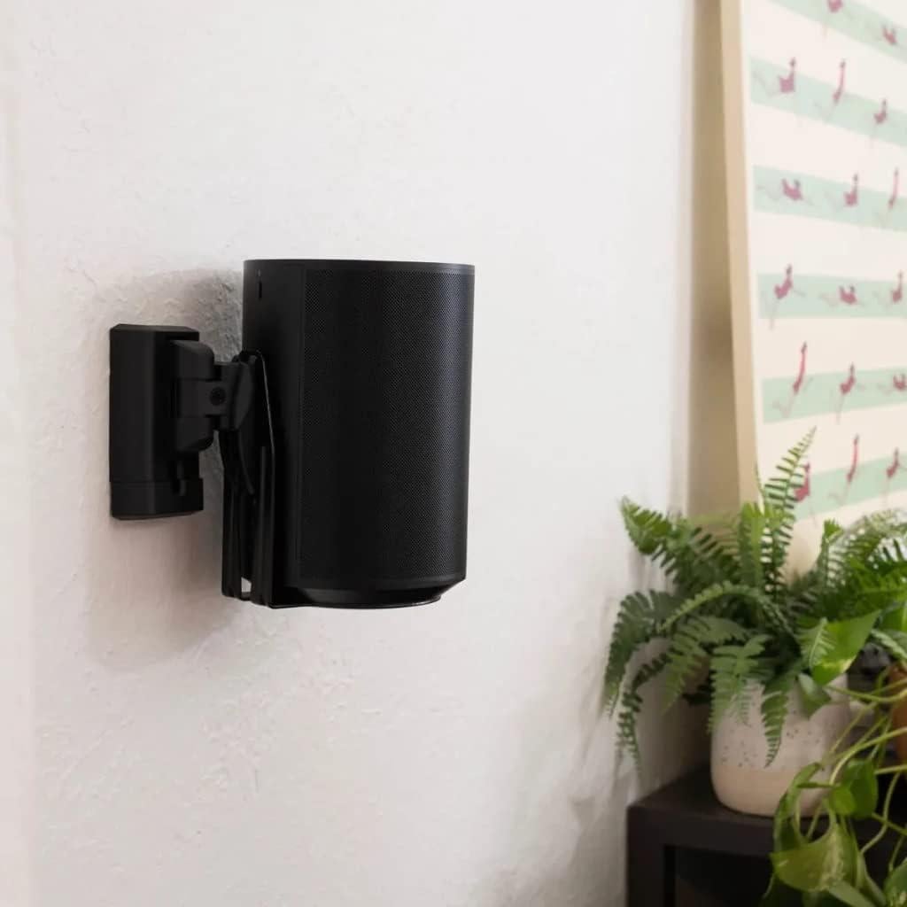 Soporte de pared Sanus para altavoz Sonos Era 100 negro