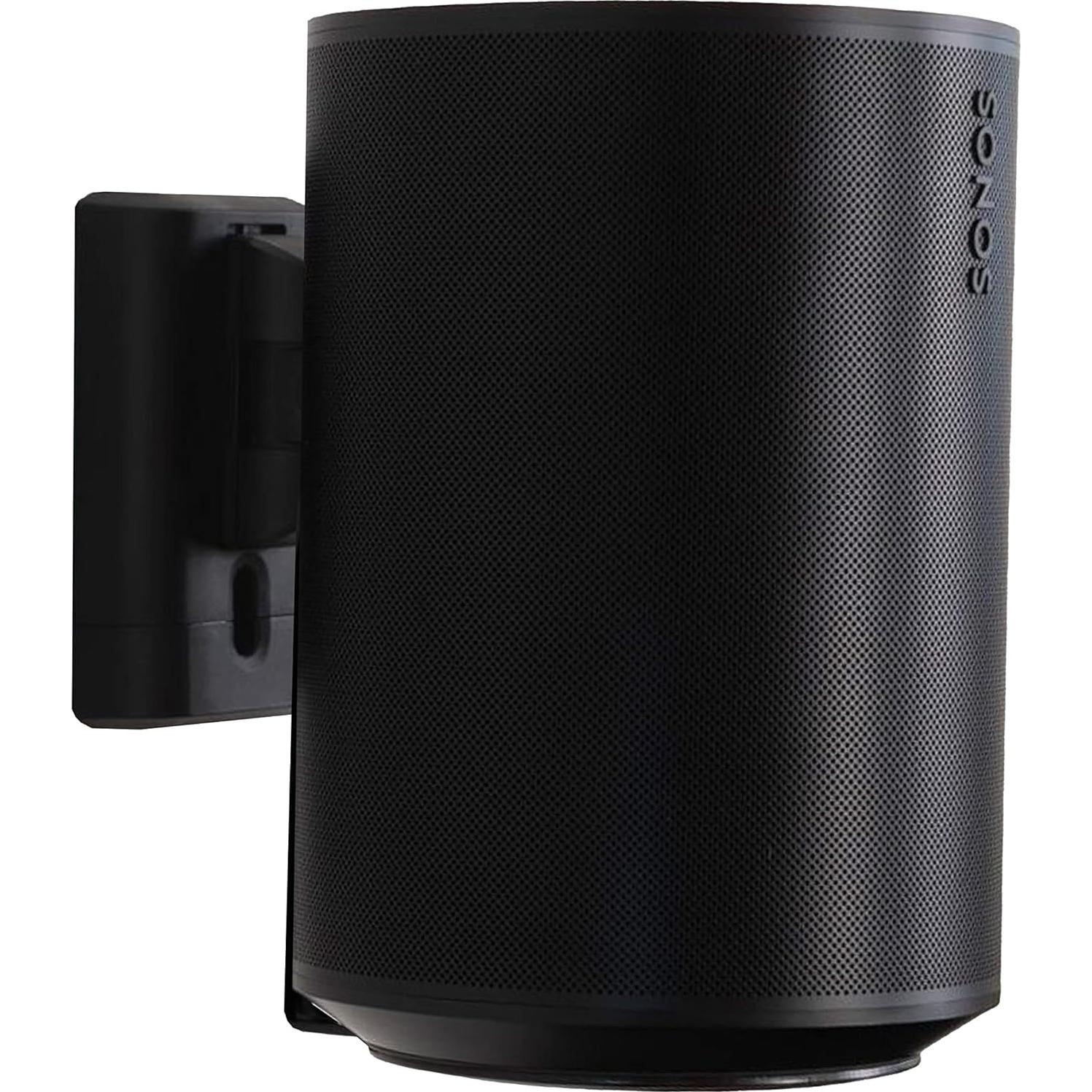 Soporte de pared Sanus para altavoz Sonos Era 100 negro