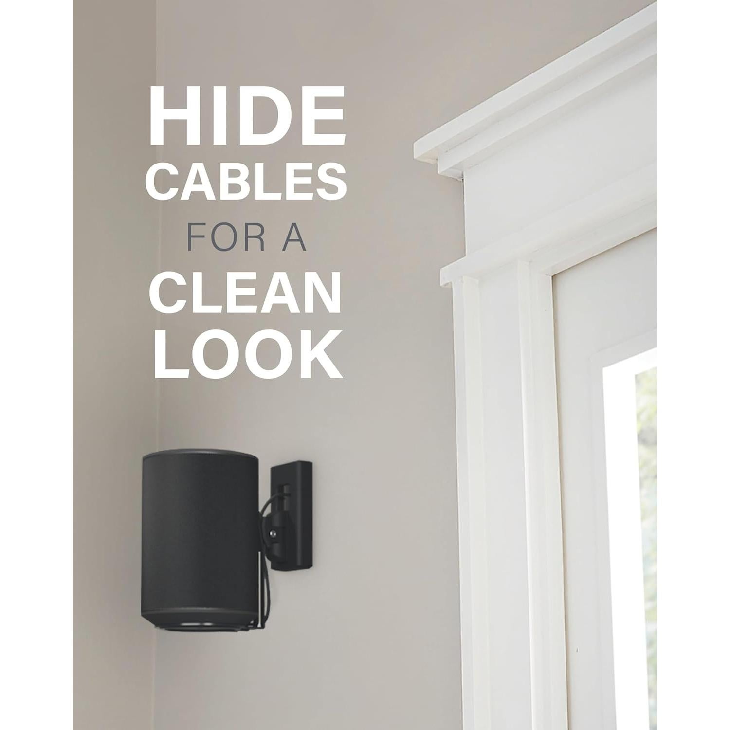 Soporte de Pared para Altavoces Sanus OSWM3IWP-B1 Ajustable