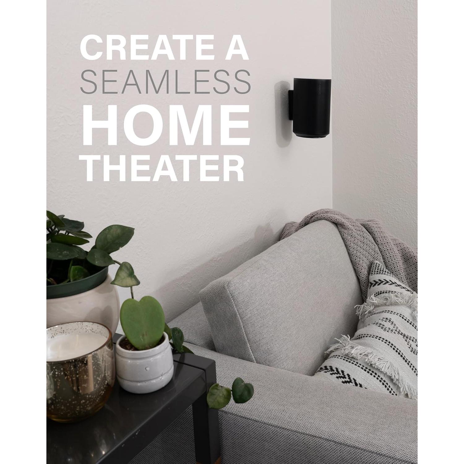 Soporte de Pared para Altavoces Sanus OSWM3IWP-B1 Ajustable