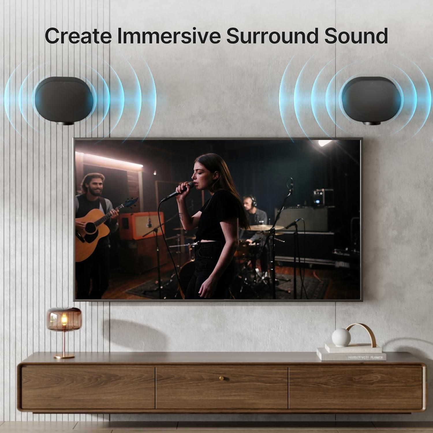 Soporte de pared ajustable PEGZONE para altavoces Sonos Era 100/300