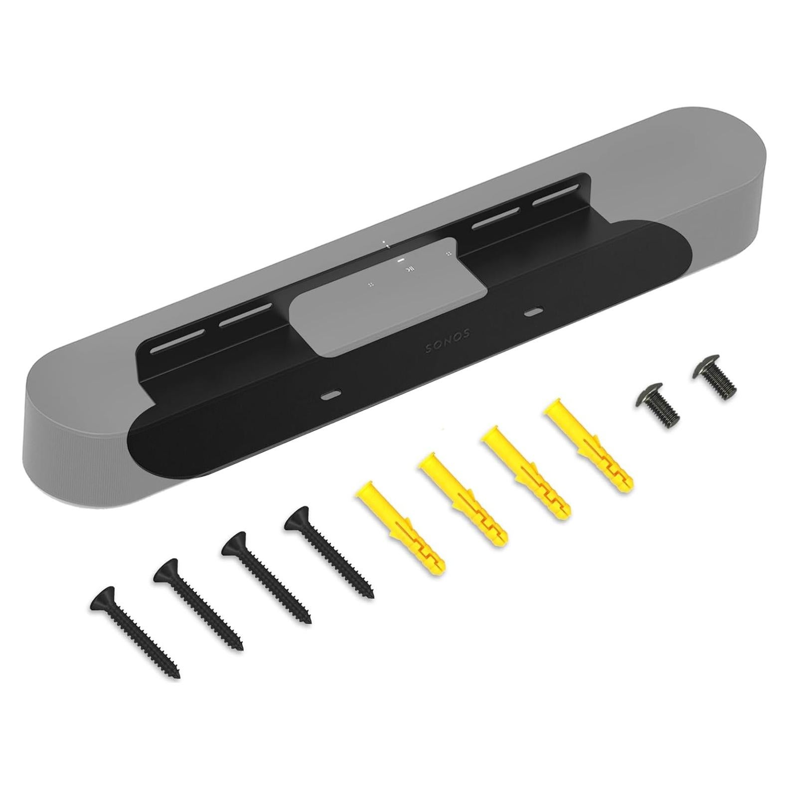 Soporte de Pared para Barra de Sonido Sonos Beam Negro