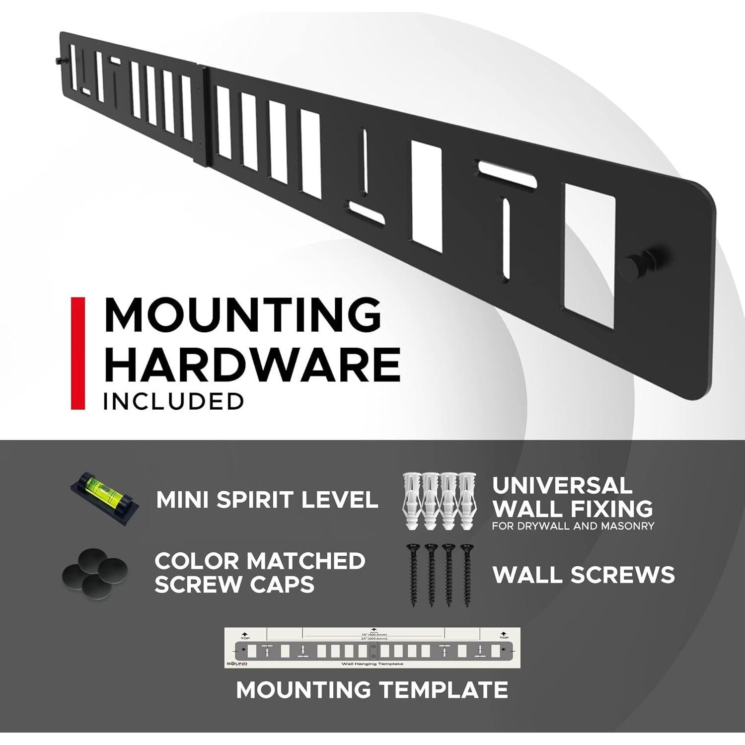 Soporte de Pared Soundbass para Sonos Playbar - Incluye Herramientas