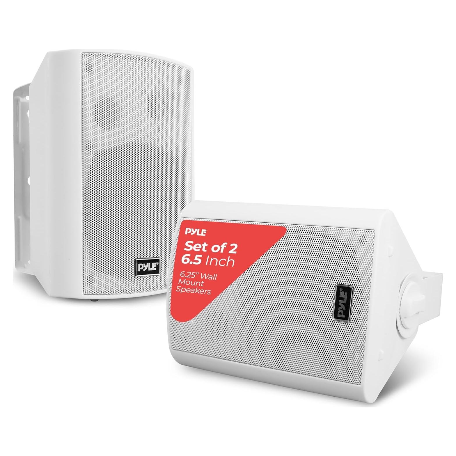 Altavoces Pyle PDWR61BTWT 6.5" Bluetooth Impermeables (2 Pzs)