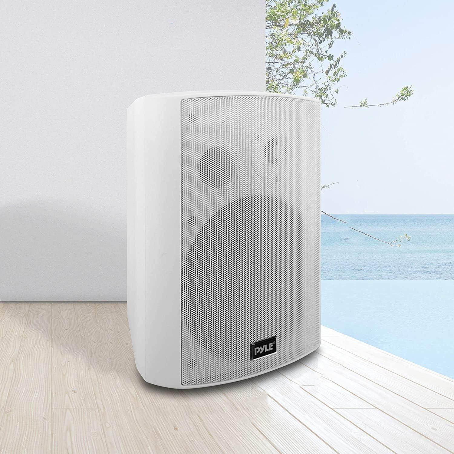 Altavoces Pyle PDWR61BTWT 6.5" Bluetooth Impermeables (2 Pzs)