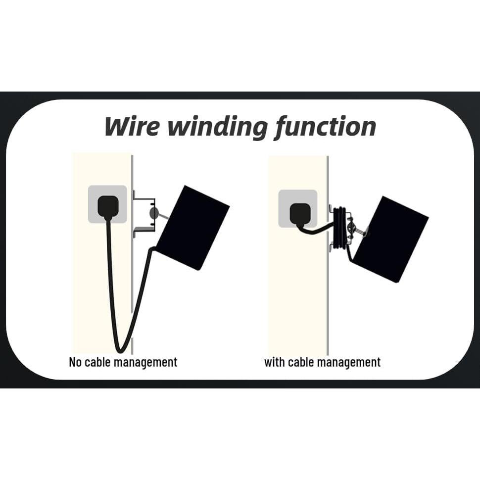 Soporte de Pared Metálico Shinar para Sonos Era 100 Blanco - Ajustable 360°