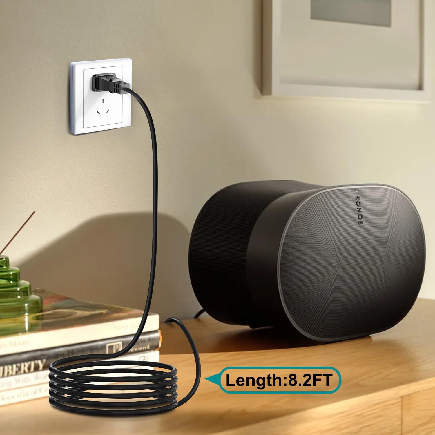 Cable de Alimentación TAIFU 2.44m para Altavoces Sonos Era 100/300