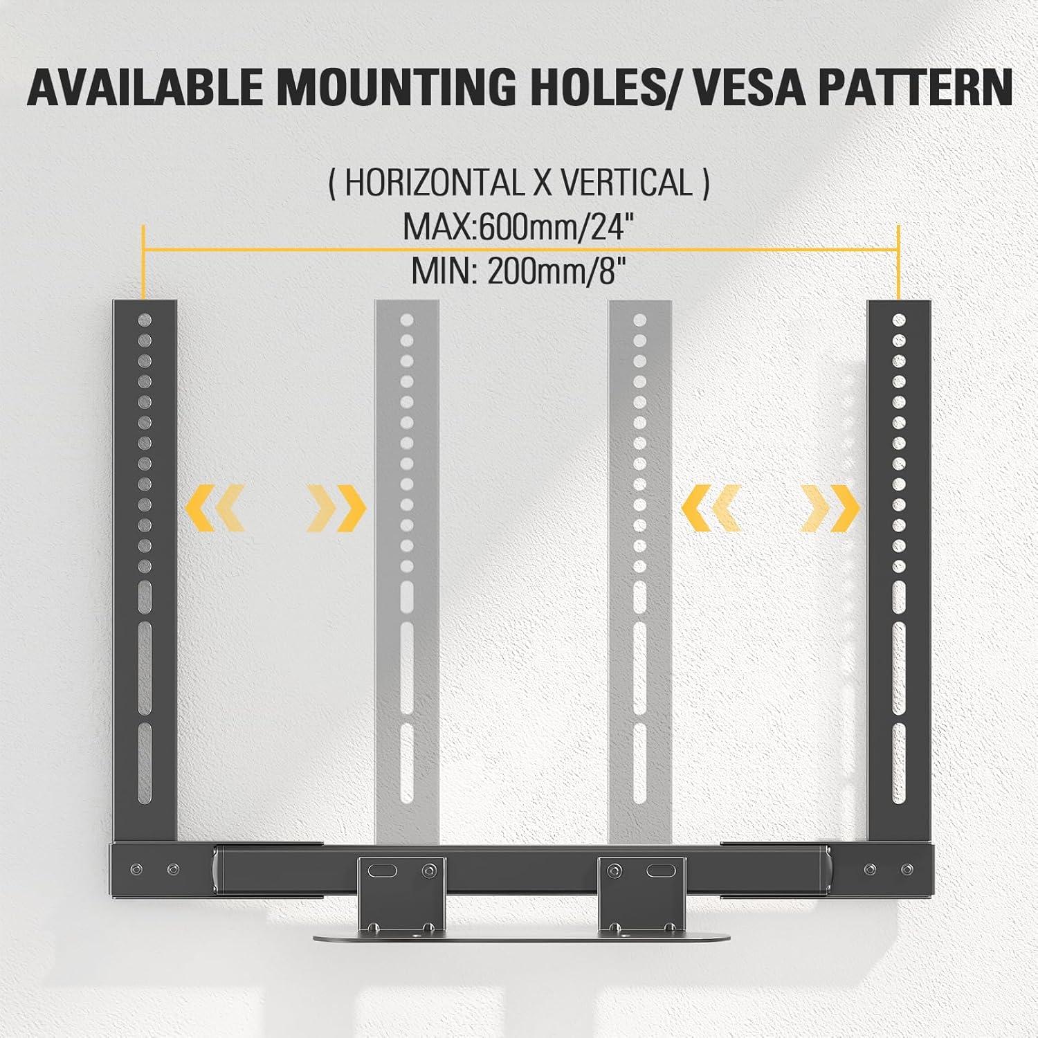 Soporte para barra de sonido Mounting Dream MD5426-B para Sonos Beam