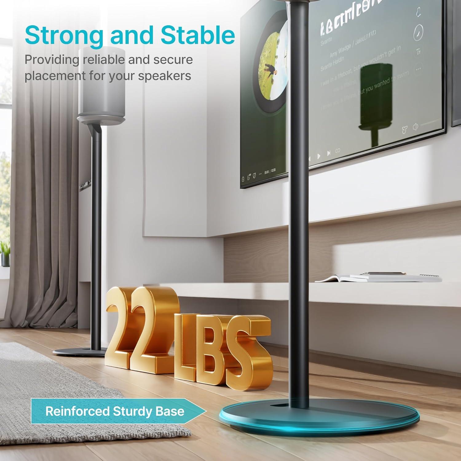 Soportes de Altavoces PEGZONE para Sonos Era 100 y 300, 71.4 cm