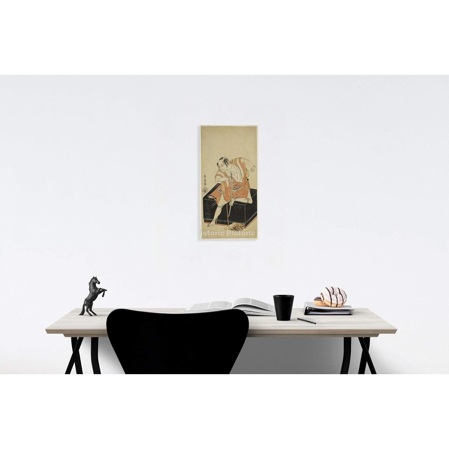 Reproducción Arte Vintage Katsukawa Shunsho 53x112cm