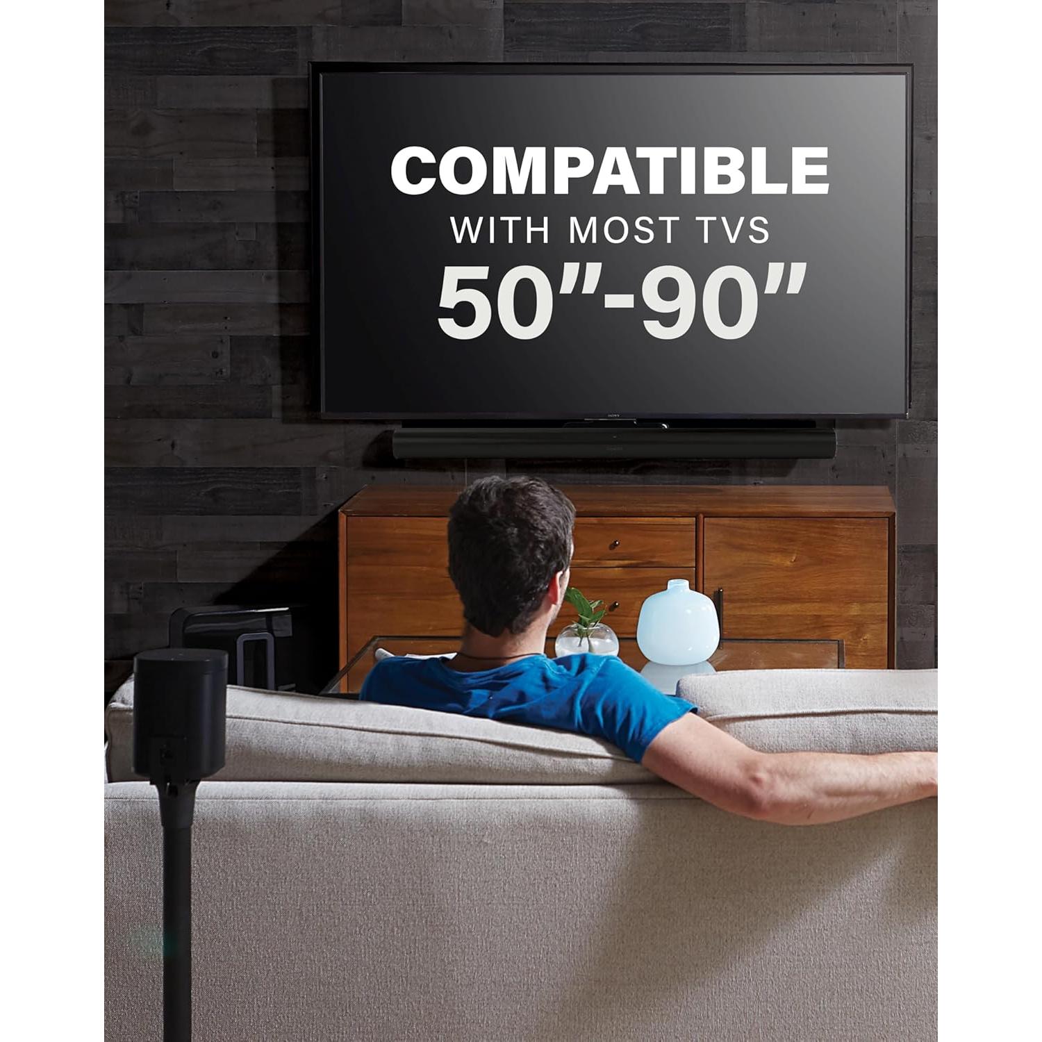 Soporte de barra de sonido SANUS para Sonos Arc - Ajustable 50-90"