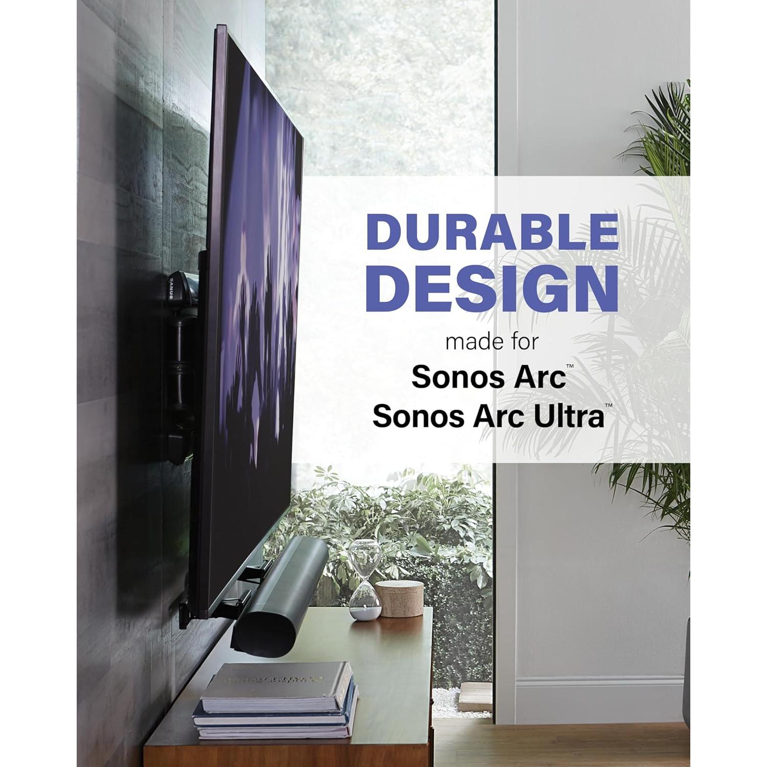 Soporte de barra de sonido SANUS para Sonos Arc - Ajustable 50-90"