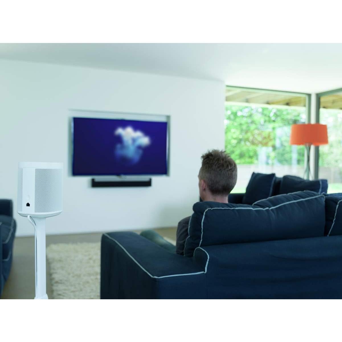 Soportes de Piso Ajustables Flexson para SONOS One y Play:1 - Blanco