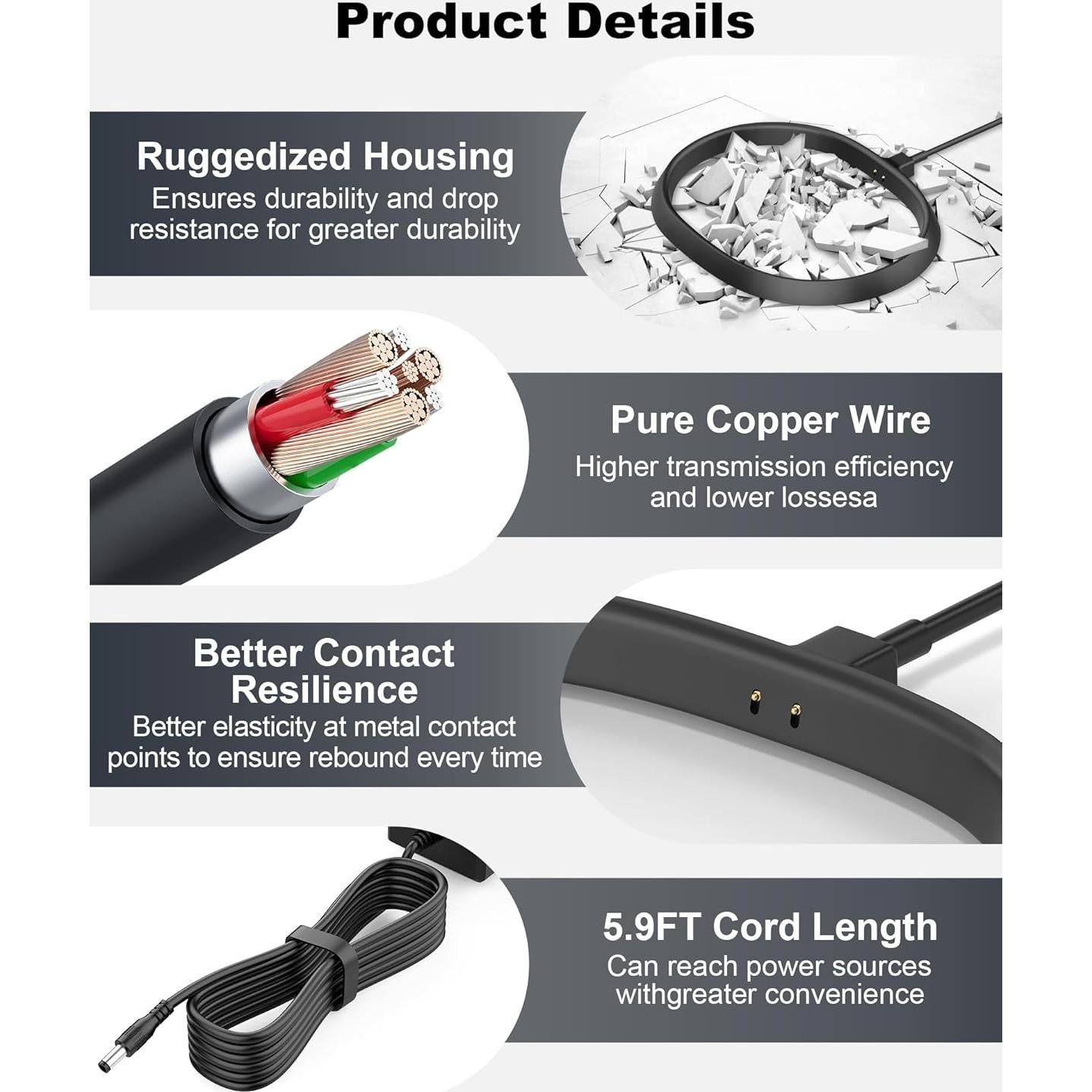 Base de Carga 45W para Altavoz Bluetooth Sonos Move 2/1