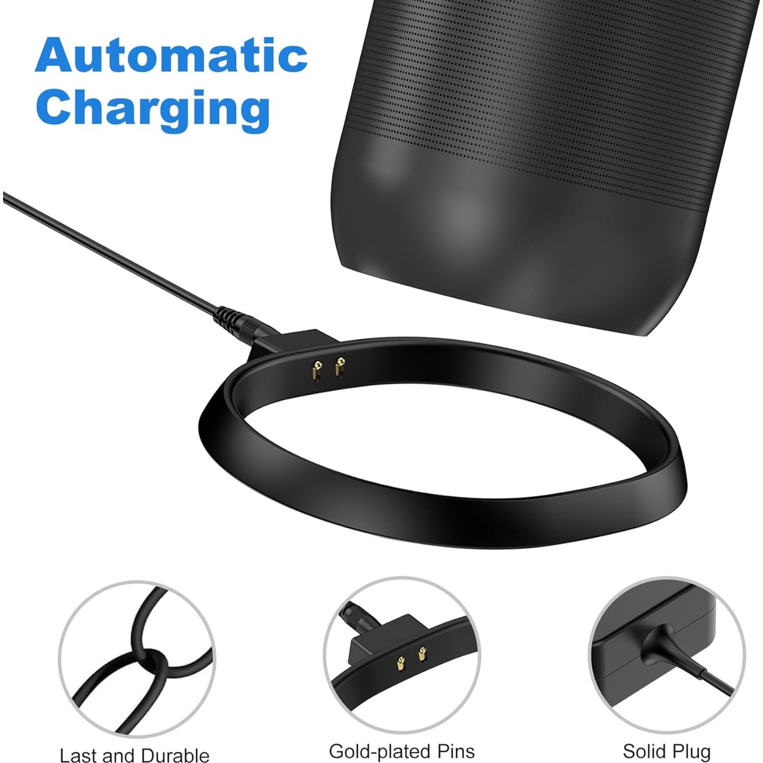 Base de carga Soarking para Sonos Move Gen 1 y 2 - Negro