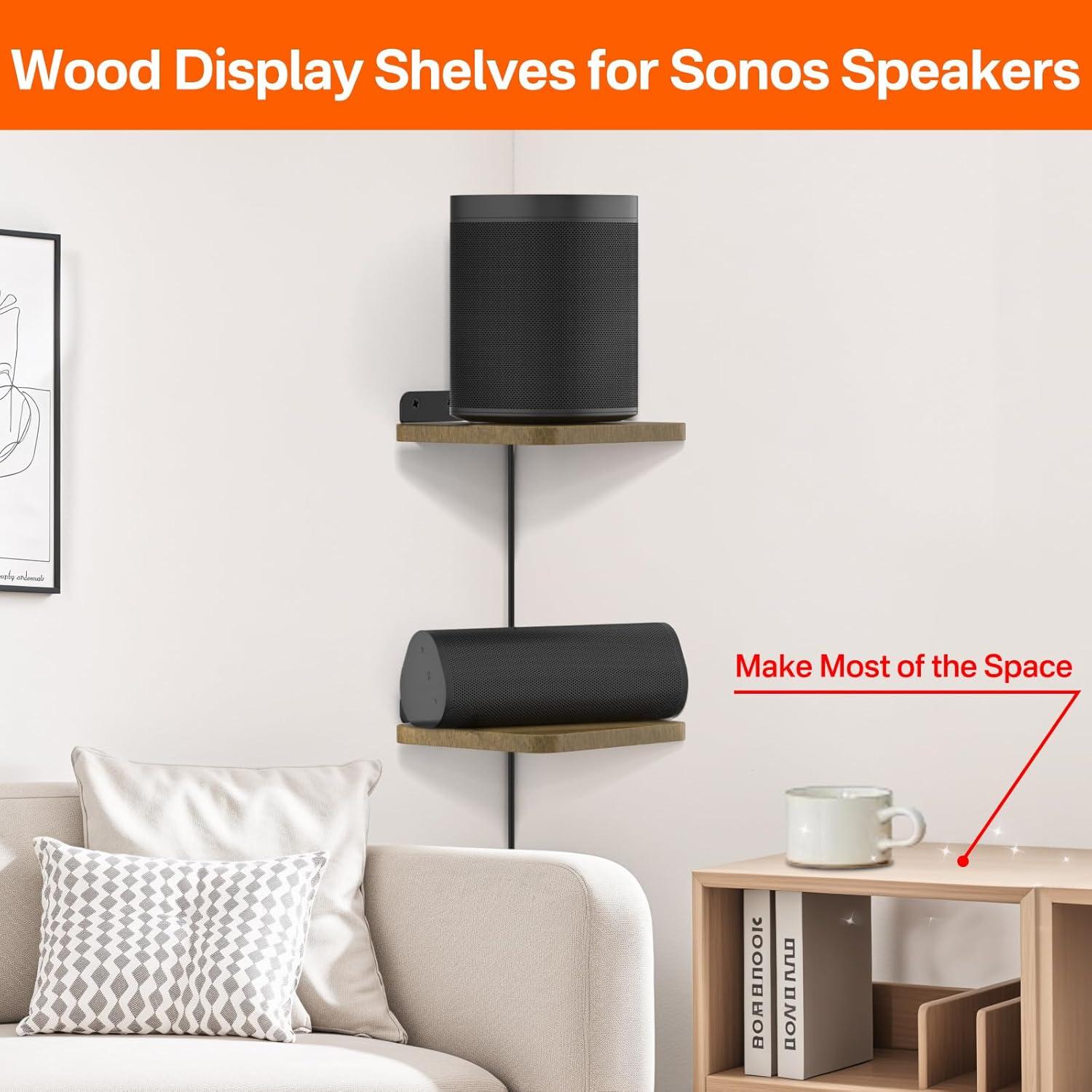 Soportes de Pared Ajustables Aiweiwa para Altavoces Sonos