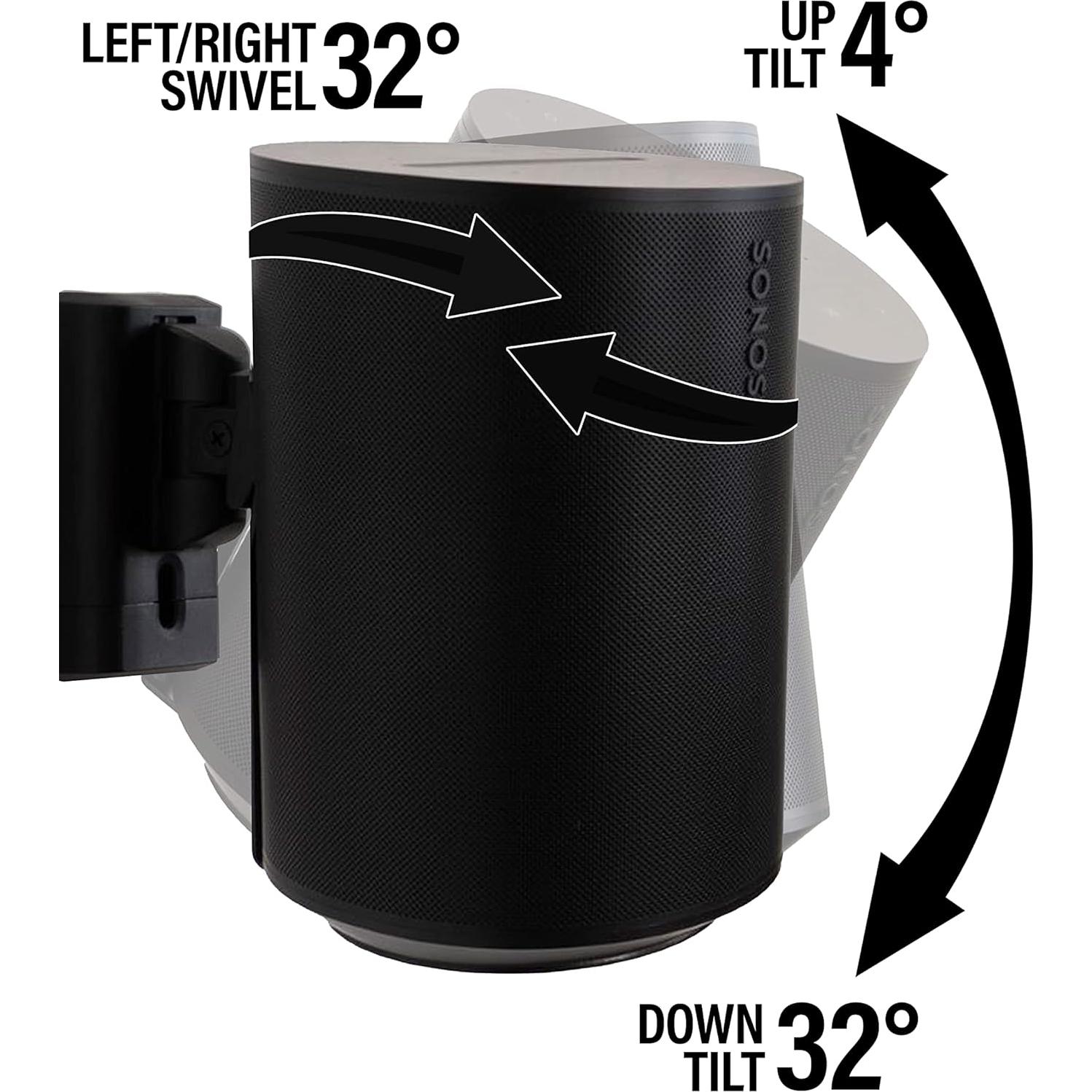 Soporte de Pared Inalámbrico Sanus para Altavoces Sonos Era 100