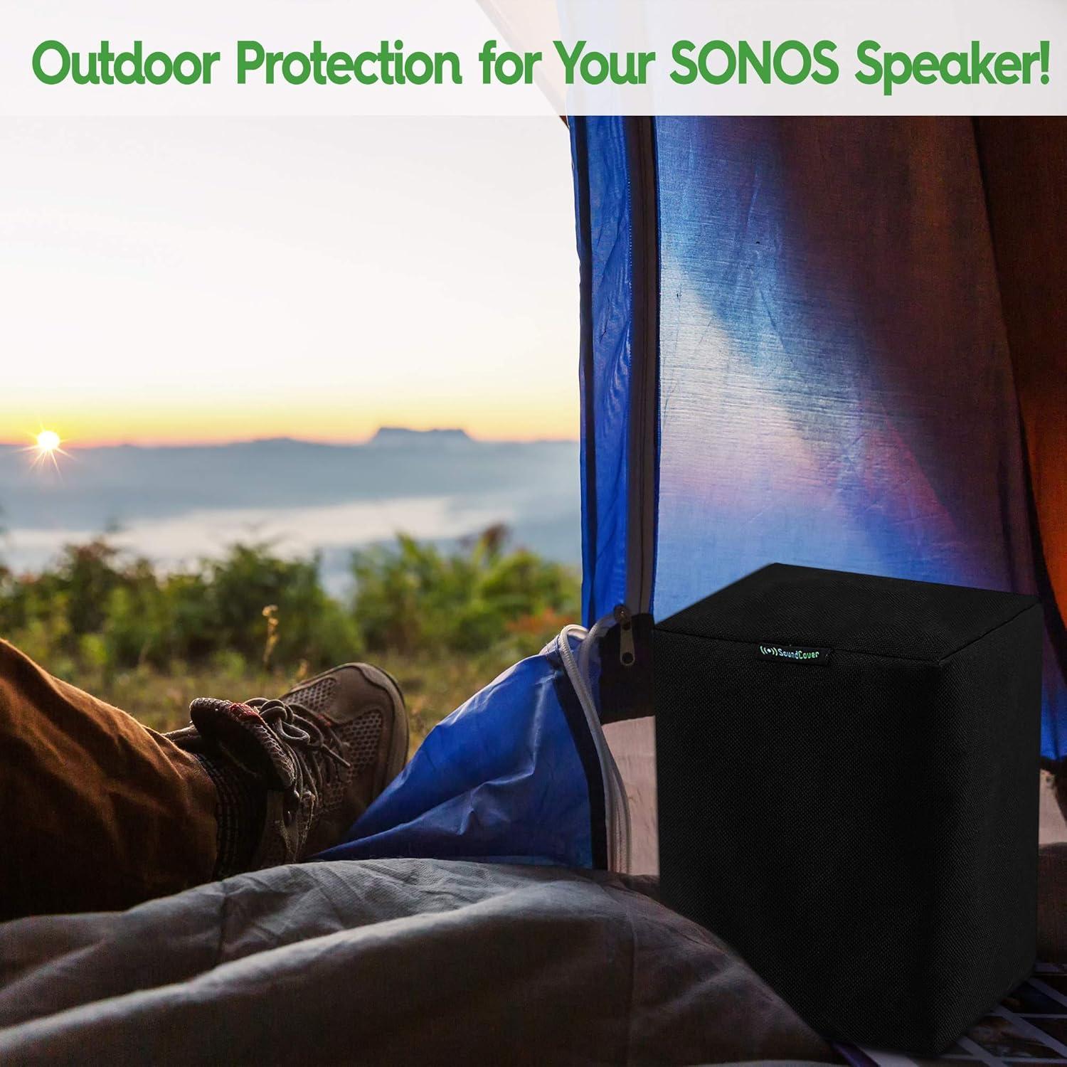 Fundas para altavoces exteriores SoundCover SCS200-B - 2 unidades