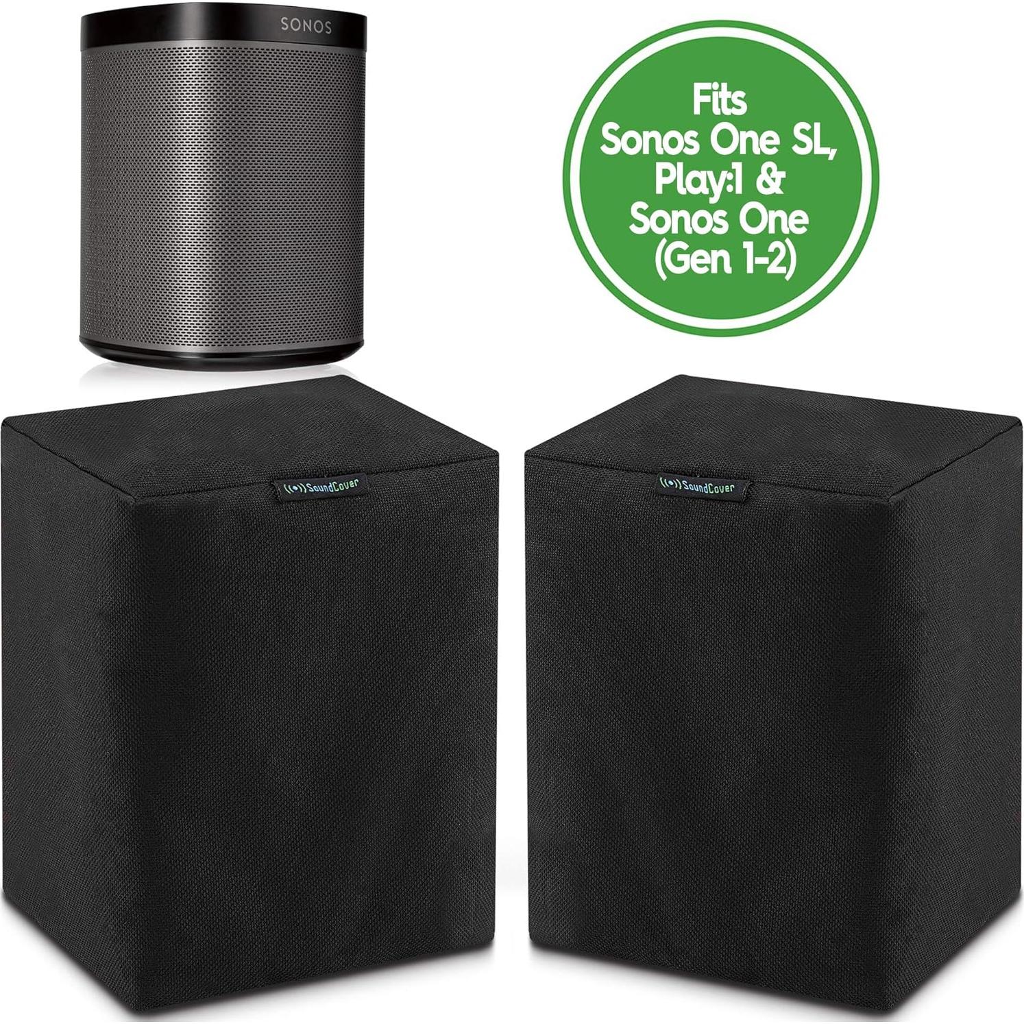 Fundas para altavoces exteriores SoundCover SCS200-B - 2 unidades