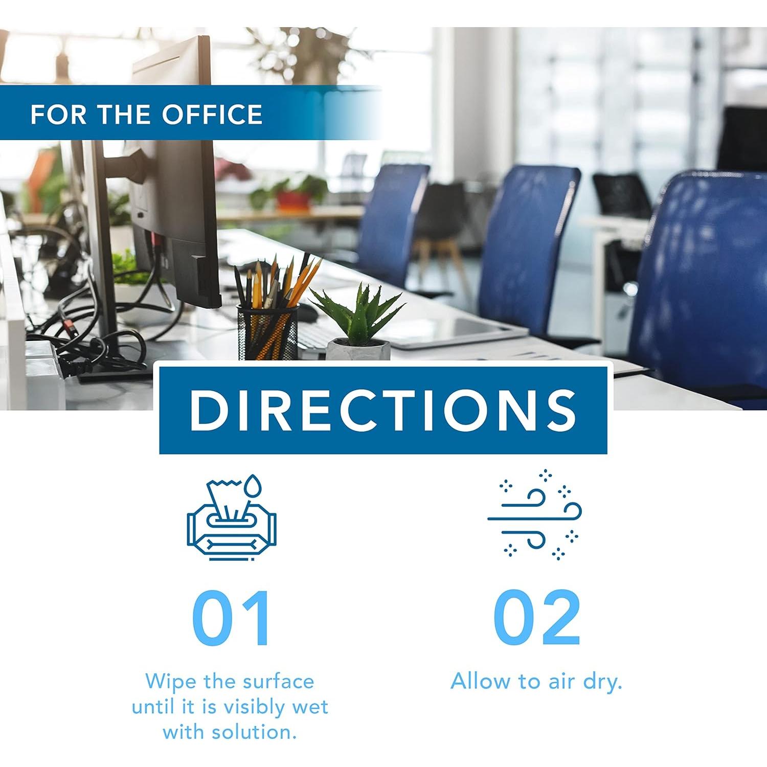 Toallitas Desinfectantes SONO - 80 Unidades, Grado Médico, Sin Alcohol