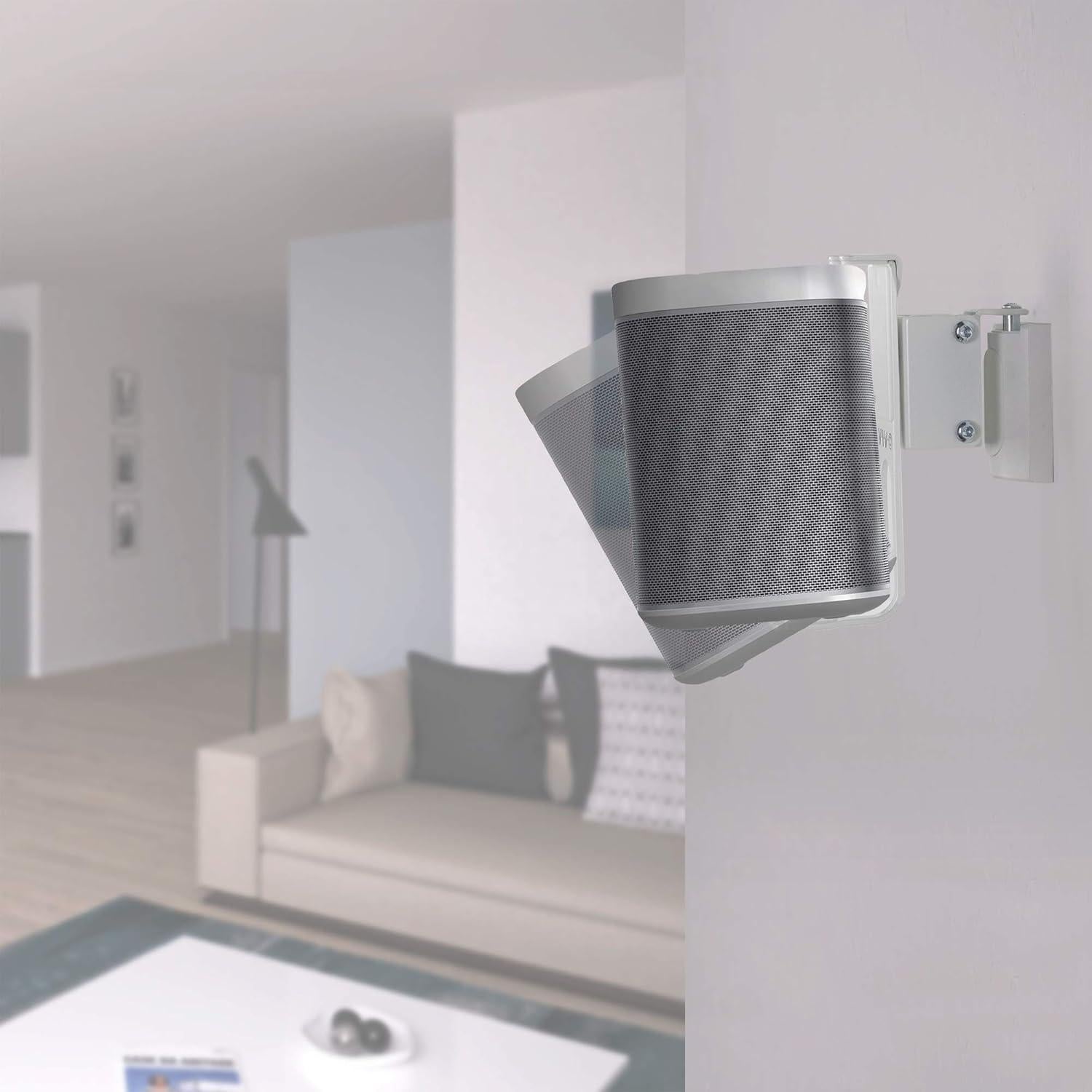 Soportes de Pared Duales VIVO para Altavoces Sonos One SL Play:1