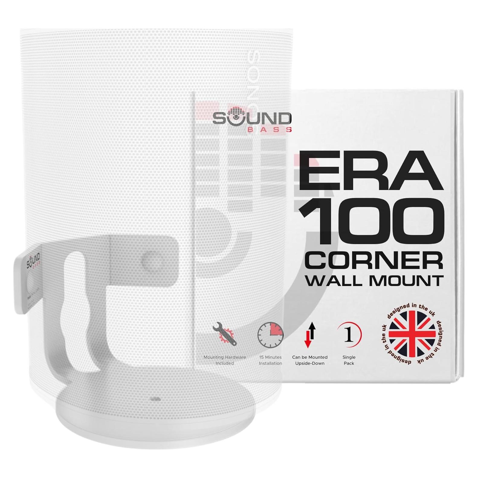 Soporte de Pared Esquina Soundbass para Sonos ERA100 - Blanco