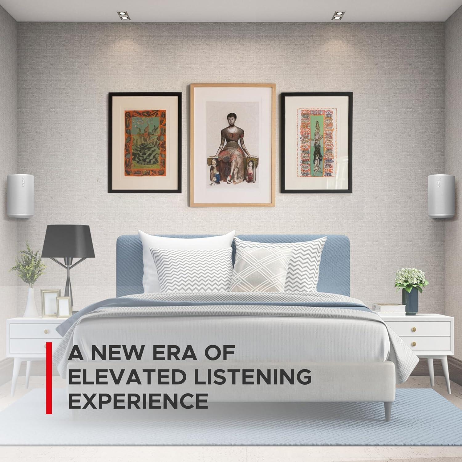 Soporte de Pared Esquina Soundbass para Sonos ERA100 - Blanco