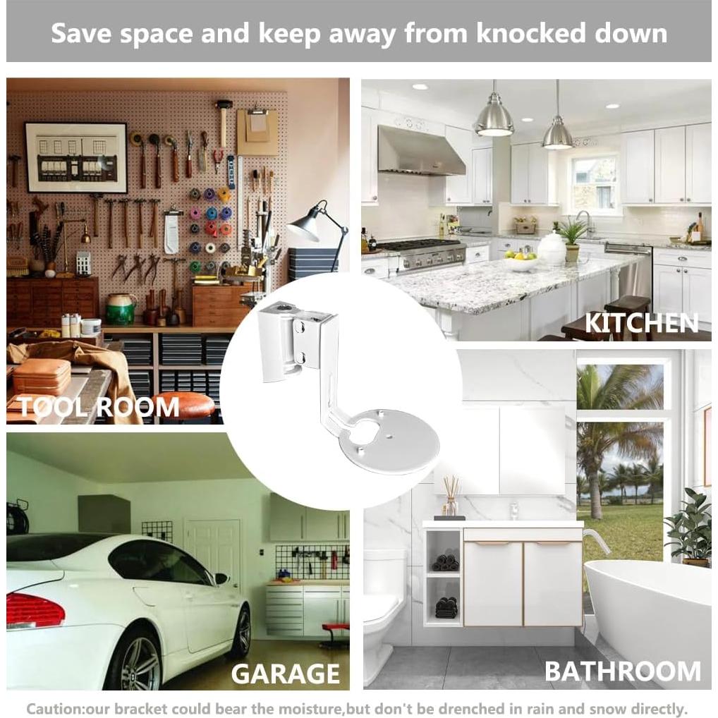 Soporte de Pared para Altavoz Sonos Era 100 - Metal Blanco