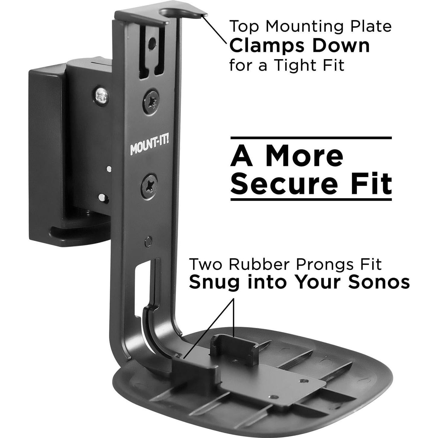 Soporte de pared ajustable Mount-It! para altavoces SONOS