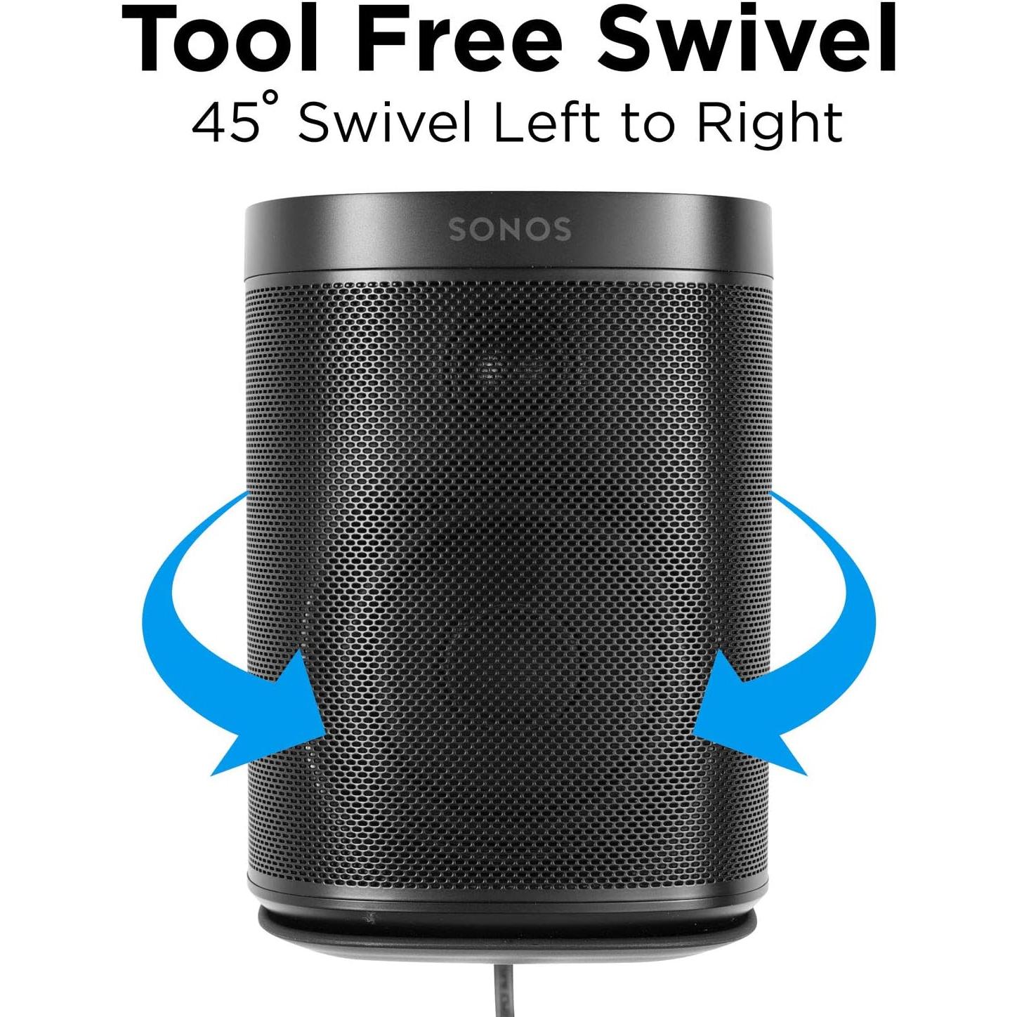 Soporte de pared ajustable Mount-It! para altavoces SONOS