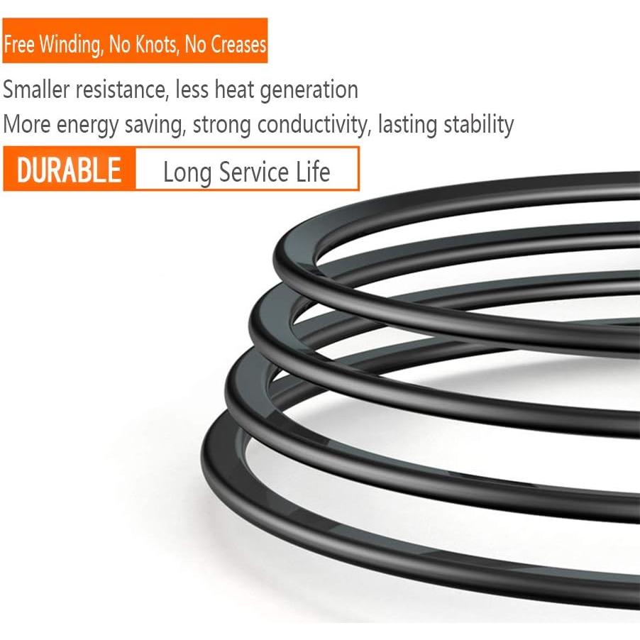 Cable de Alimentación 1.83m ACHOWER para Sonos SUB, Beam, Playbar