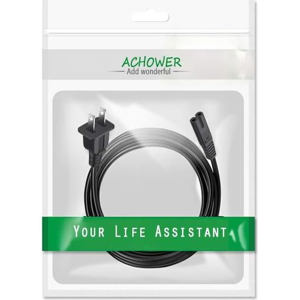 Cable de Alimentación 1.83m ACHOWER para Sonos SUB, Beam, Playbar