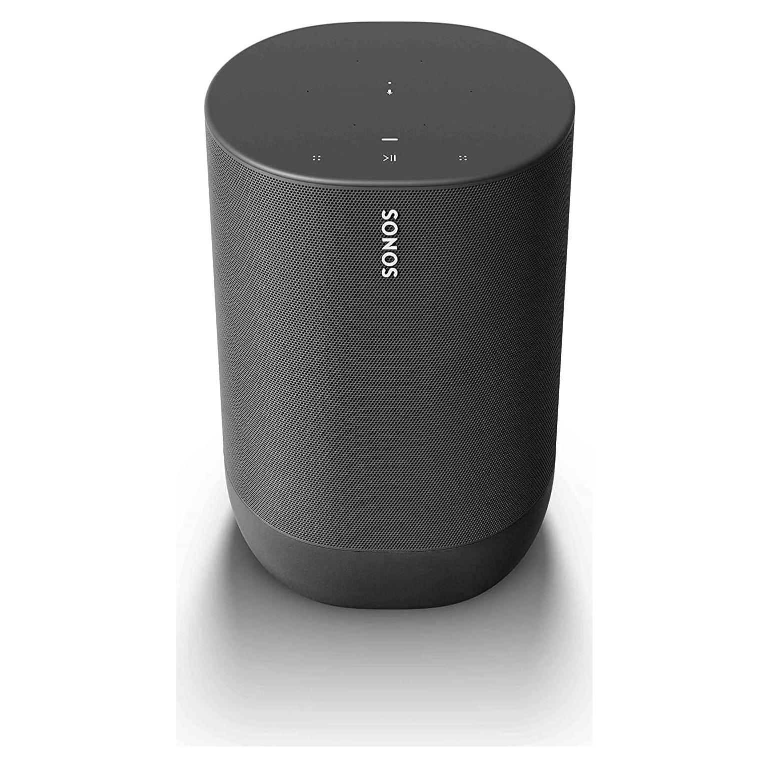 Altavoz Portátil Sonos Move Negro - Bluetooth, 11h Batería
