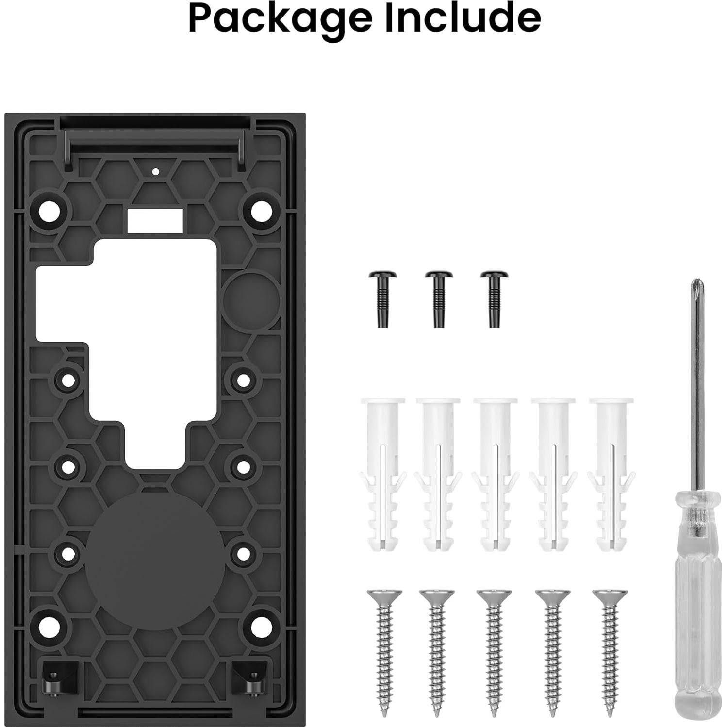 Soporte Adhesivo para Timbre Ring Video Doorbell 2da Gen - AHBTEYM