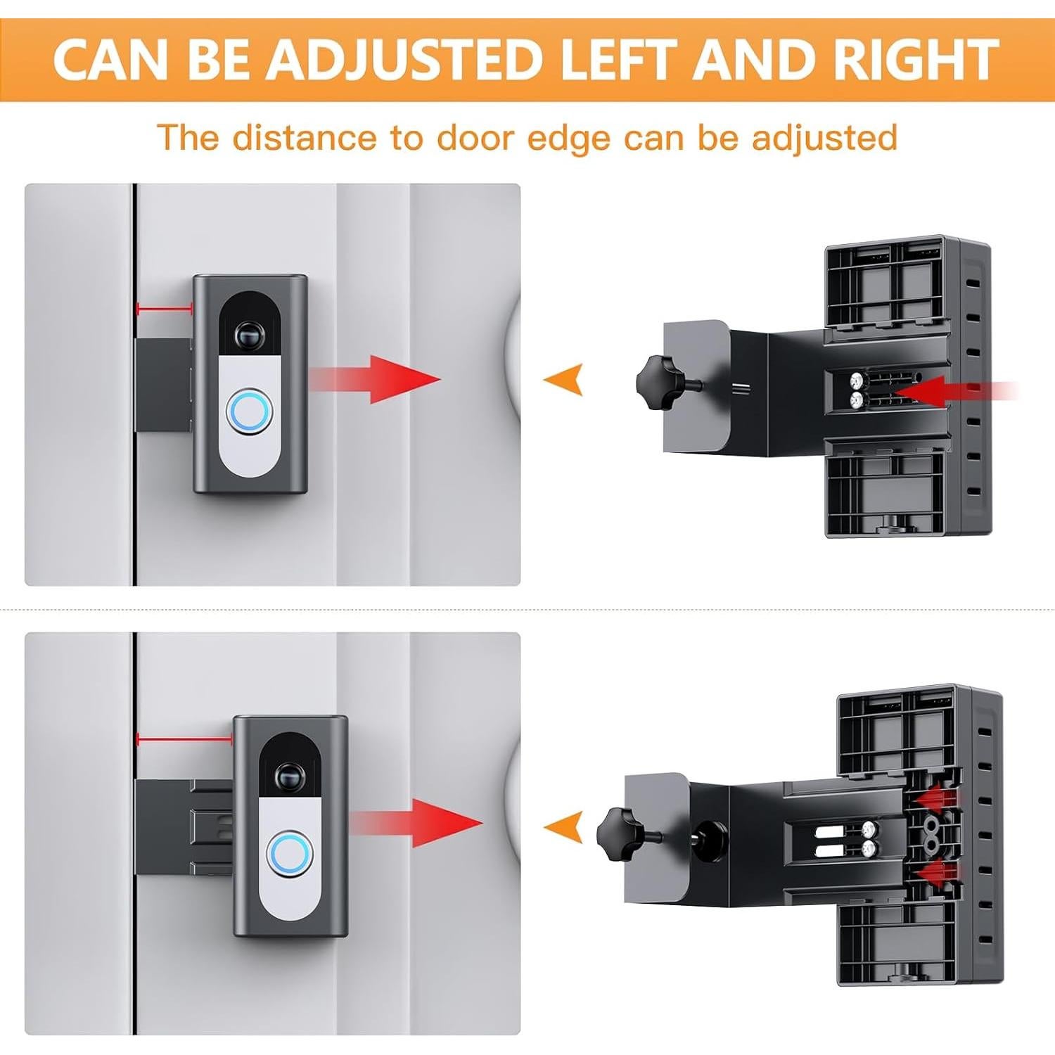 Soporte de Timbre de Video Anti-Robo QIBOX para Ring/Blink