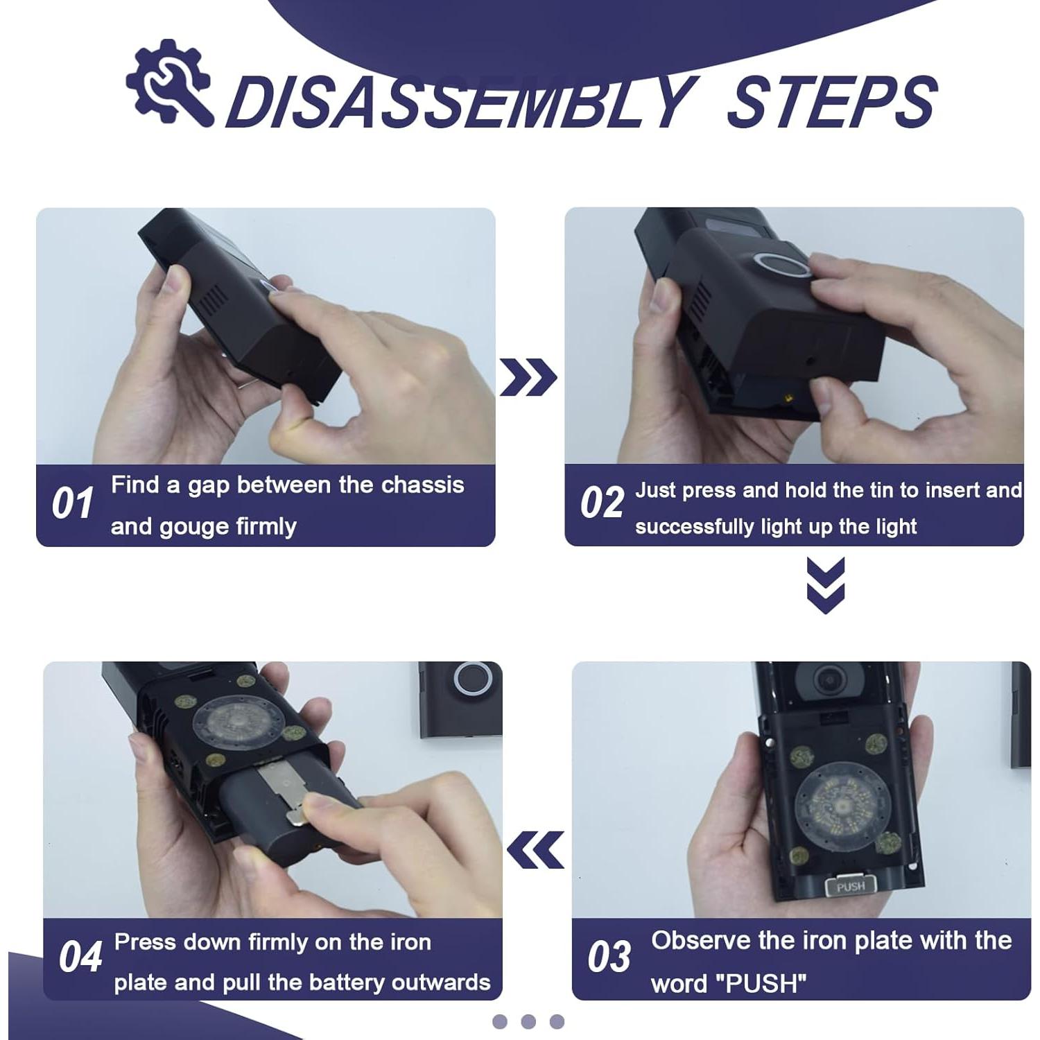 2 Baterías Recargables 6040mAh para Timbre Ring y Cámaras