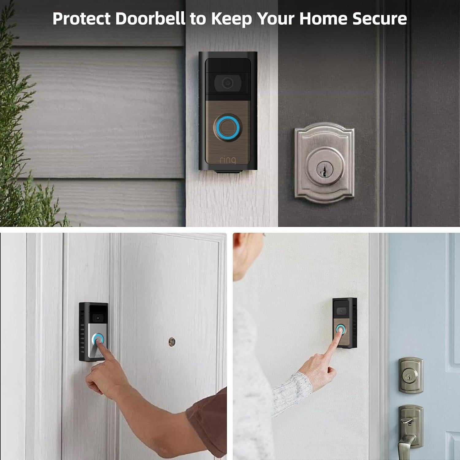 Soporte adhesivo para timbre Ring Video Doorbell - USUAUU