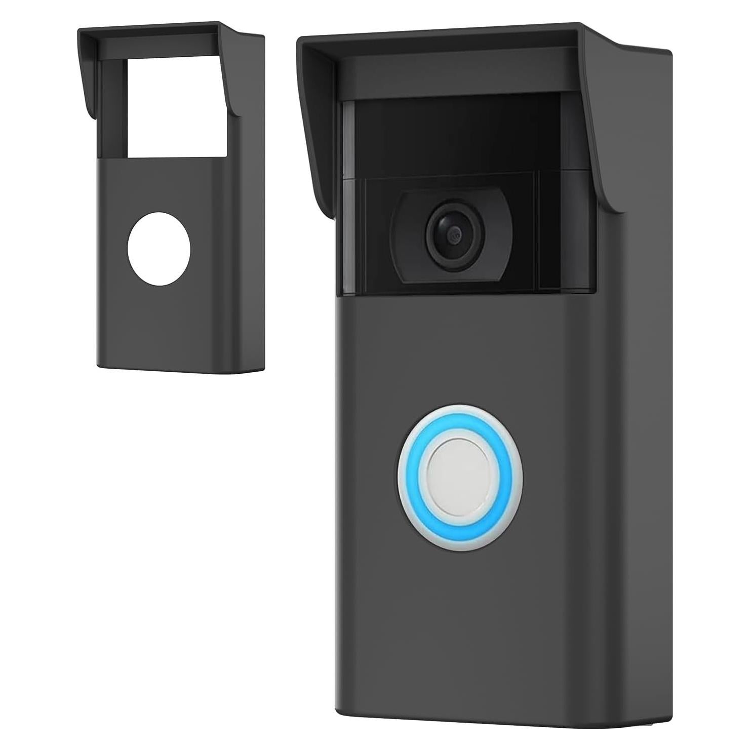 Funda de Silicona SZBAMI para Timbre de Video Ring 2da Gen - Negro