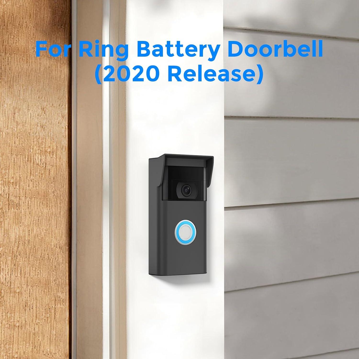 Funda de Silicona SZBAMI para Timbre de Video Ring 2da Gen - Negro