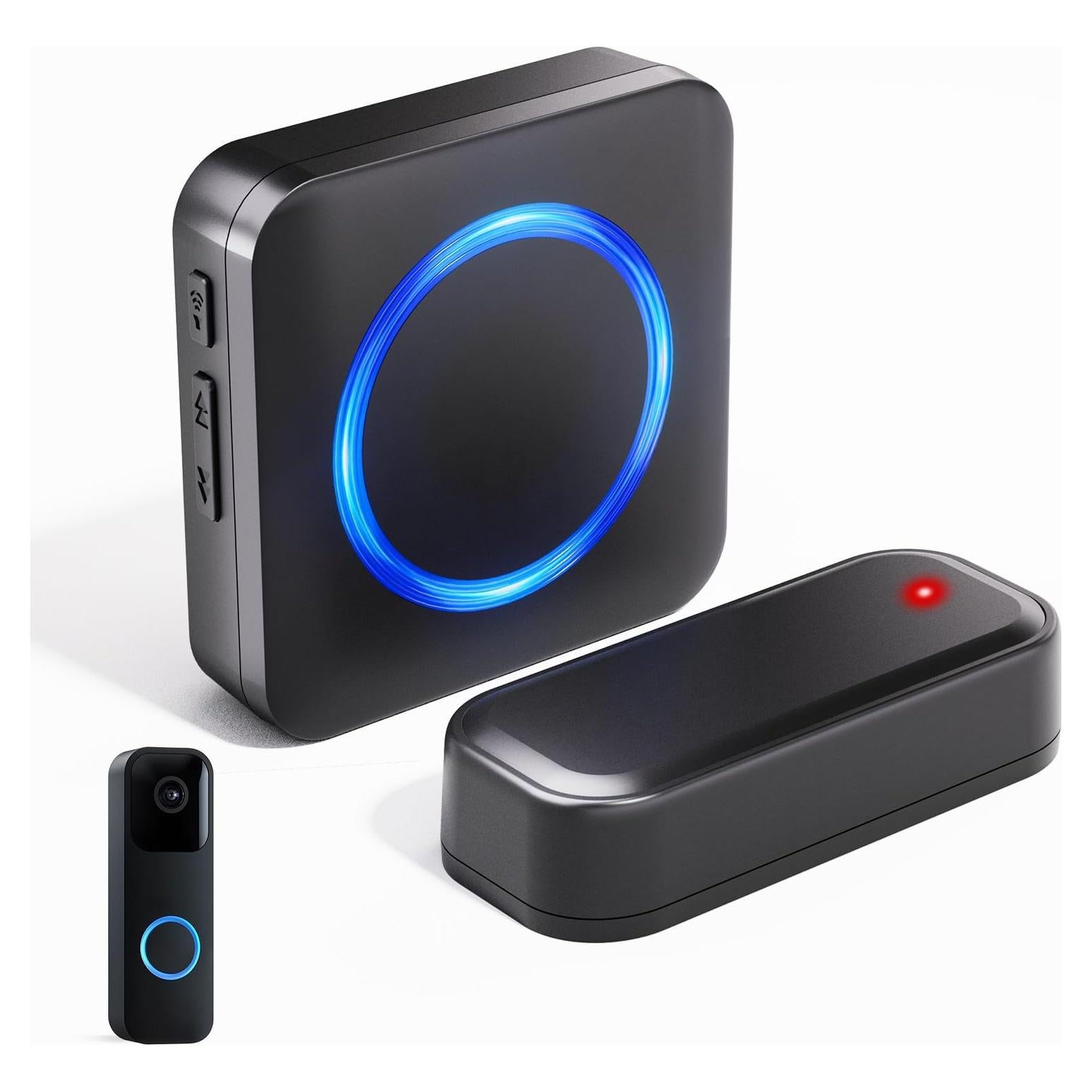 Timbre Inalámbrico PHYSEN B22 Compatible con Blink - 1 Extensor