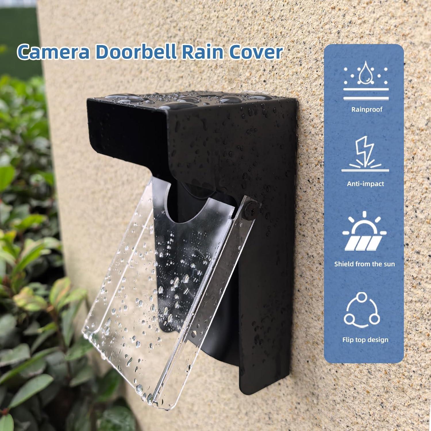 Cubierta de Lluvia para Timbre de Video Dgyezhao 16.5x8.5cm