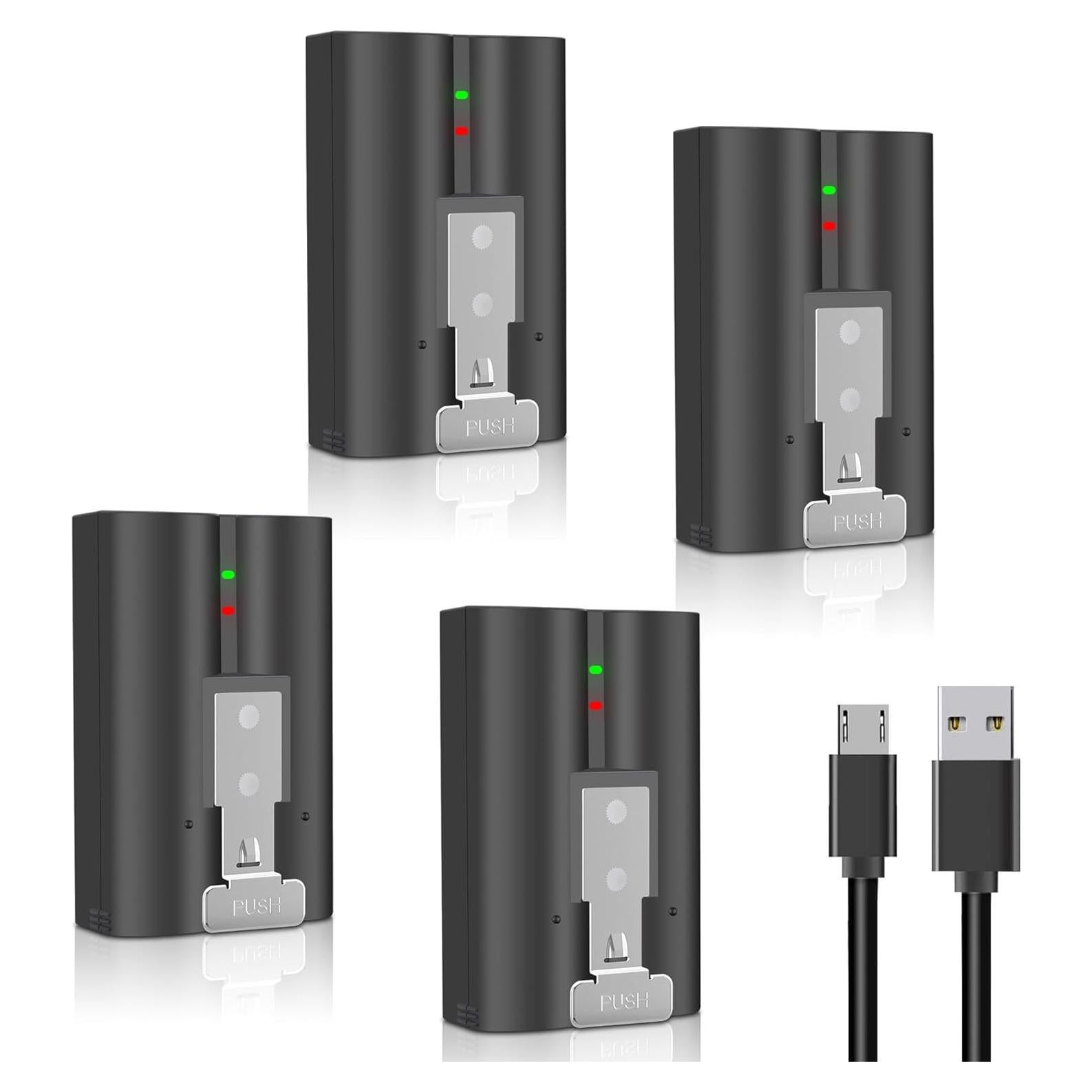 Paquete de 4 Baterías de Reemplazo V4 DFTIM 6040mAh para Ring
