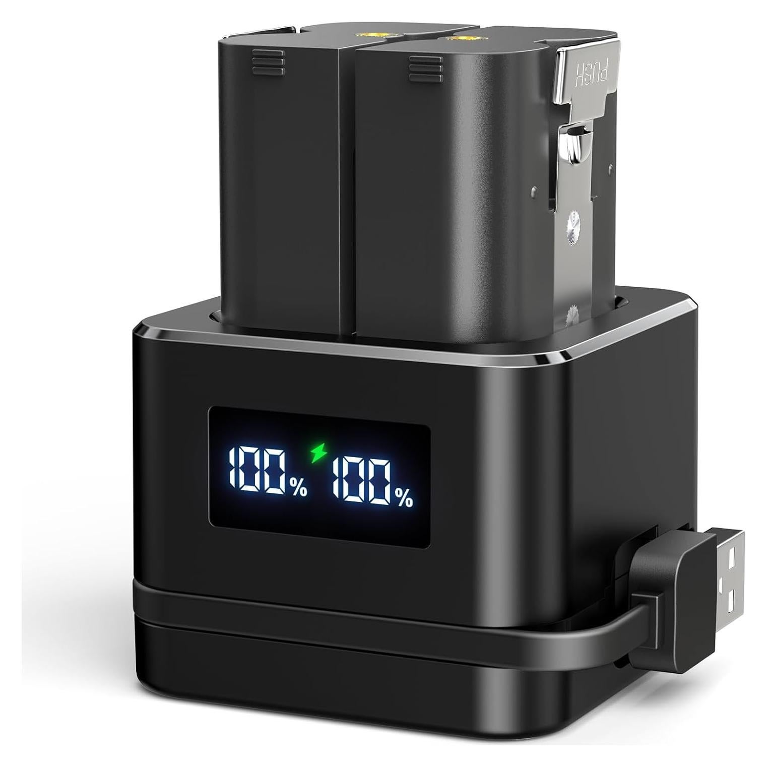 Batería de Reemplazo Ring 2/3/4 + Cargador LED 6040mAh