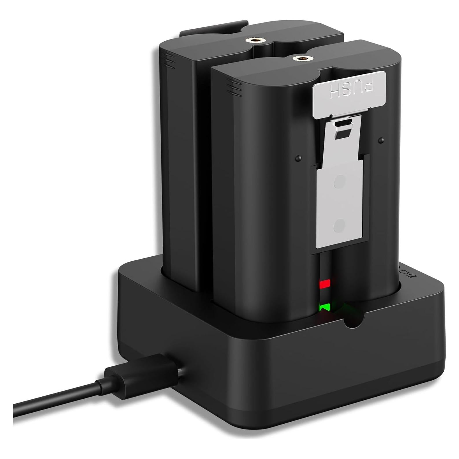 Batería de Reemplazo Ring 7200mAh + Estación de Carga Doble