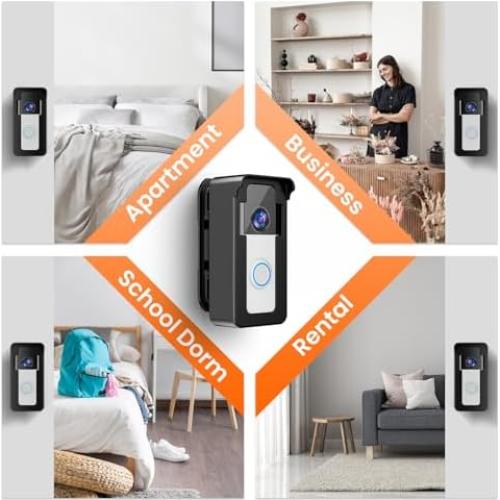 Soporte Ajustable Antirrobo para Timbre de Video Satisure