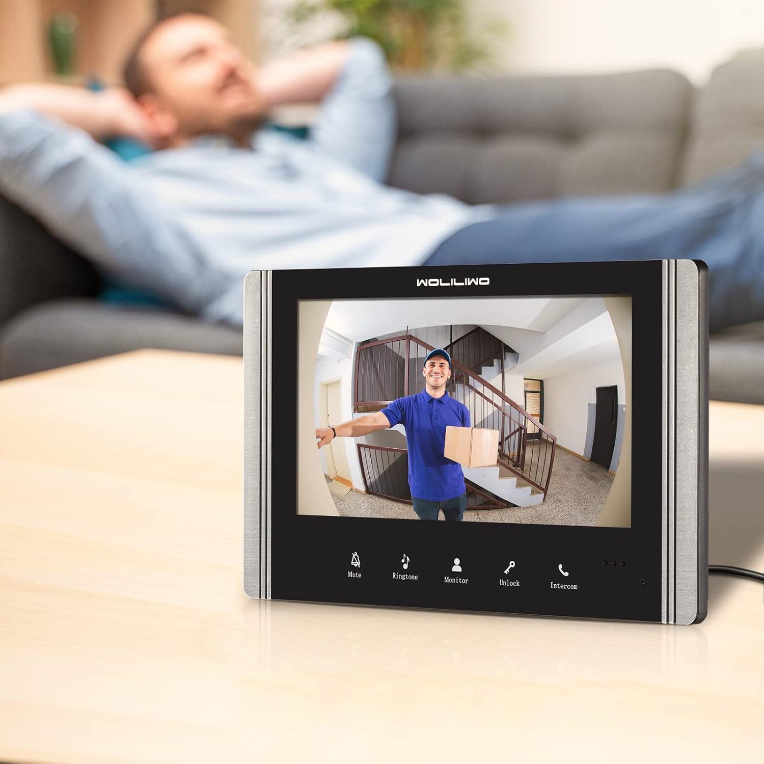 Intercomunicador Video WOLILIWO 7" HD 1-Cámara 2-Monitores