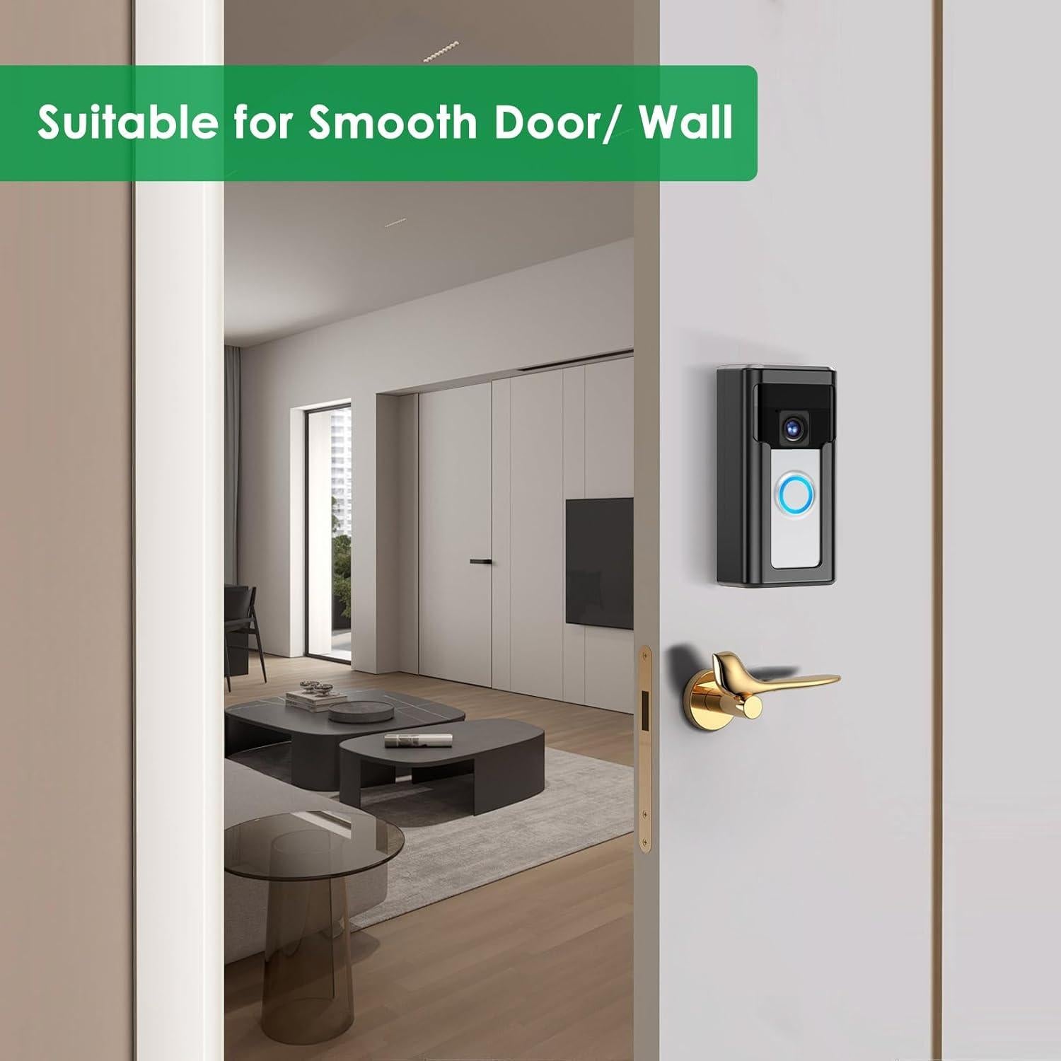 Soporte de timbre de video Liwin para Blink - Antirrobo, Negro