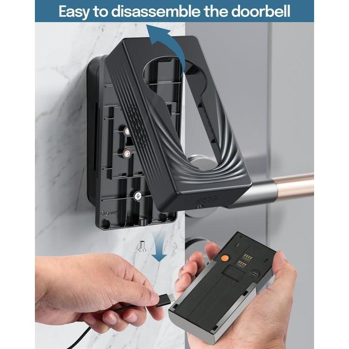 Soporte de Cámara Antirrobo Trushome para Timbres Ring/Blink