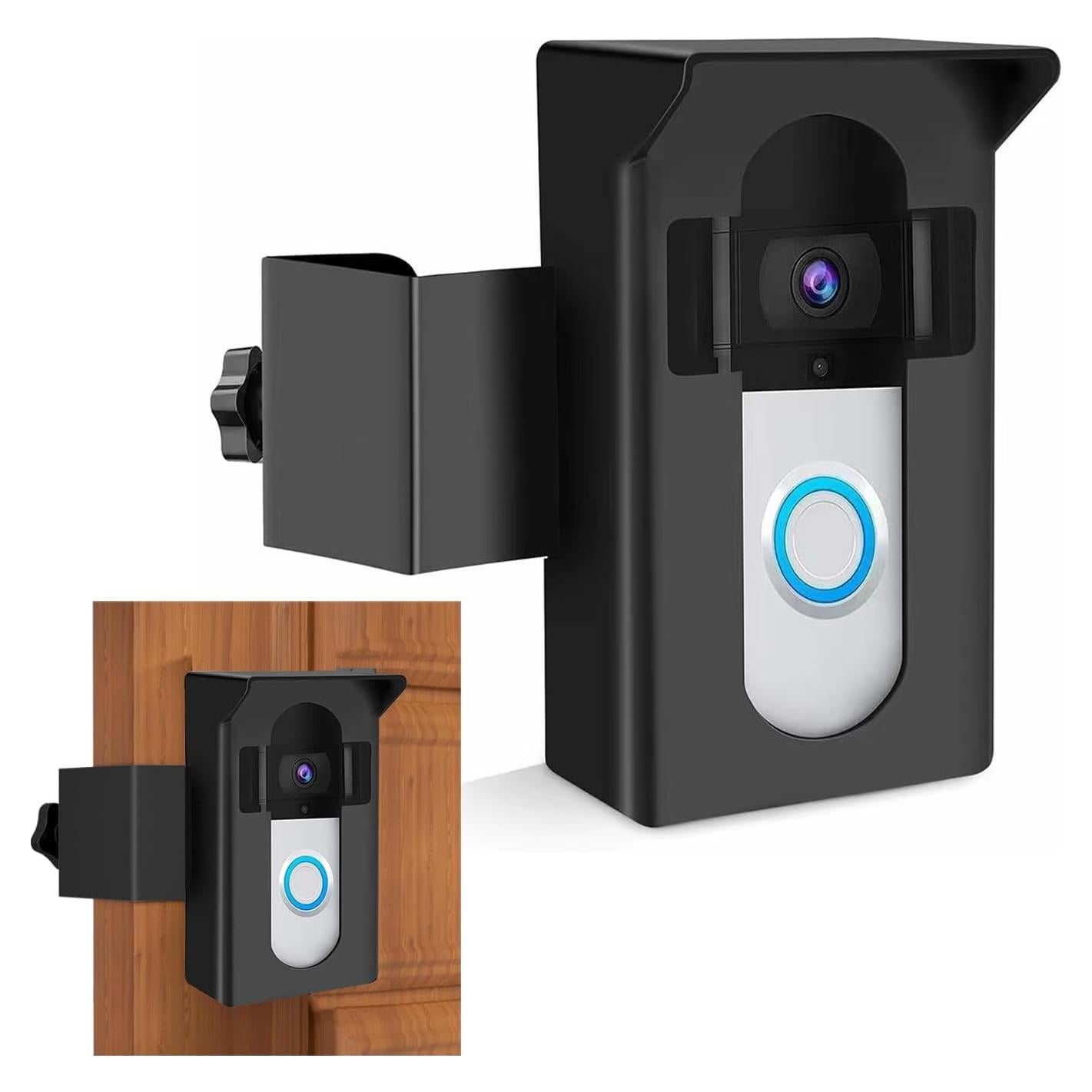 Soporte de Timbre de Video Antirrobo PETALENT Sin Taladrar