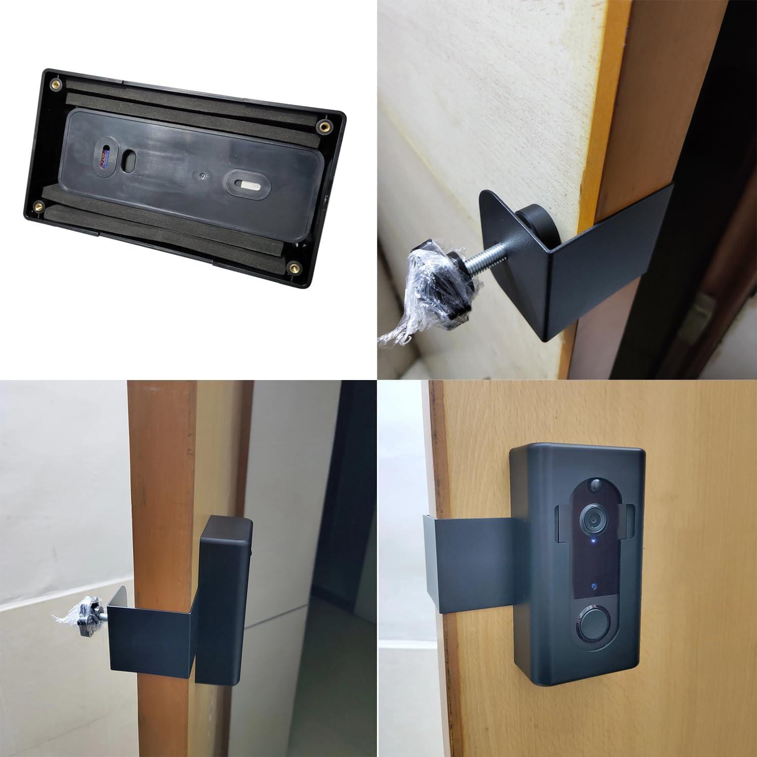 Soporte para Timbre de Video Antirrobo SWTH ML-021 Negro